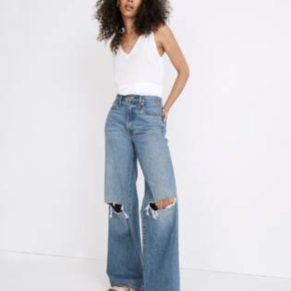 Madewell Super Wide Leg Jeans